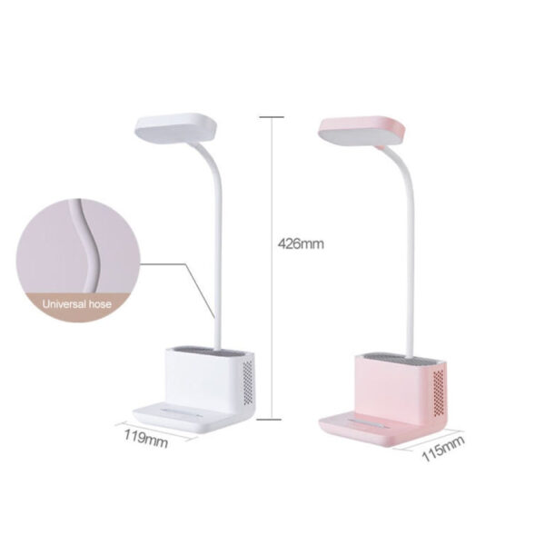 QW-T08 Negative Ion Purifier Eye Protection Table Lamp (Pink) - Image 3