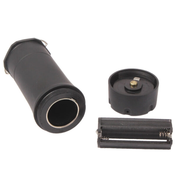 Camping Lamp Torch , Telescopic LED Flashlight with Clip(Black) - Image 3